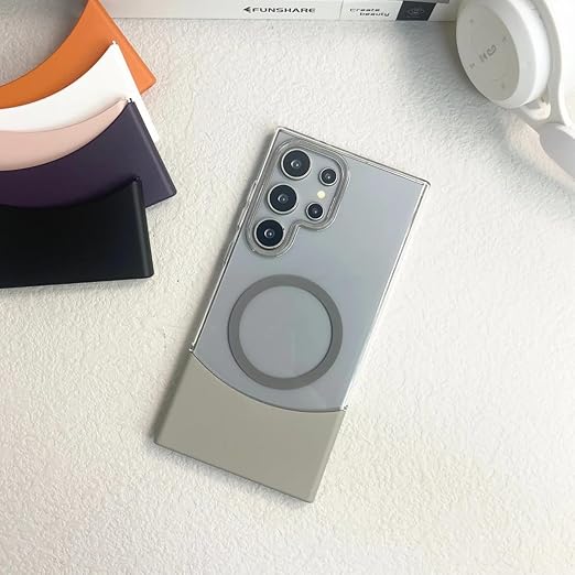 Back Cover Case for Samsung Galaxy S Series Shockproof Protective Versatile Detachable Mag-Safe Case