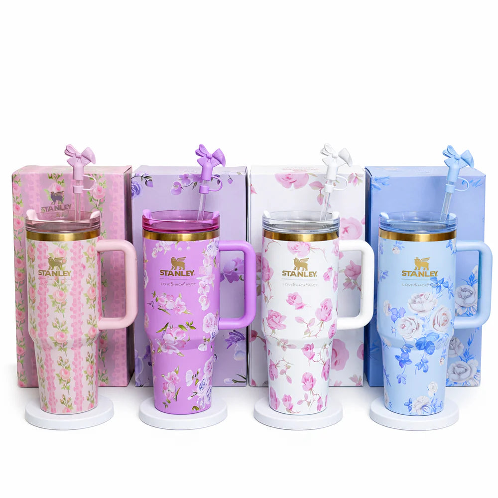THE STANLEY X LoveShackFancy Flowstate Quencher