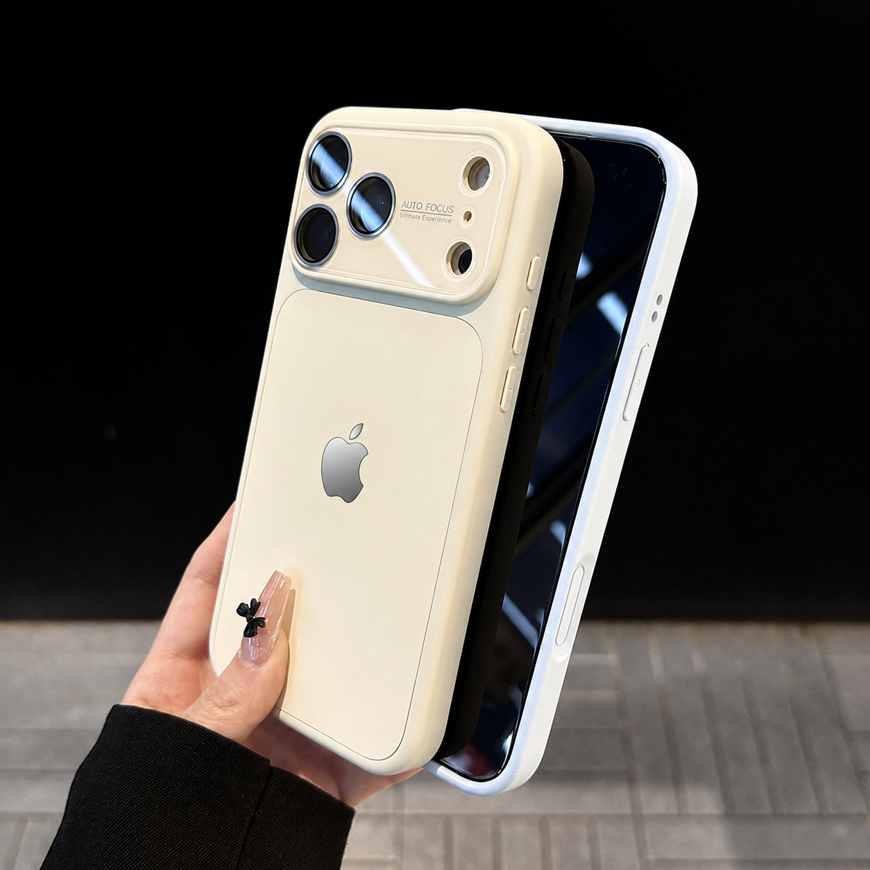 Converter Case with Shockproof Back Lens protection for iPhone 15 16 17