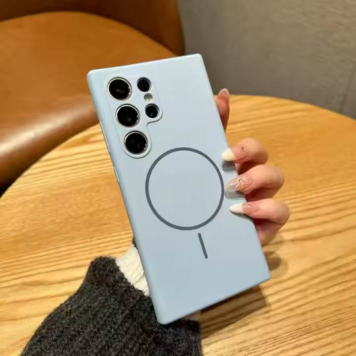 Soft Flexible TPU Shockproof Protective Glossy Soft Mag-Safe for Samsung S Series