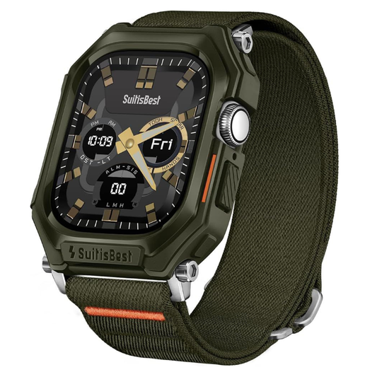 Stretchy Nylon Band Compatible with Apple Watch Strap
