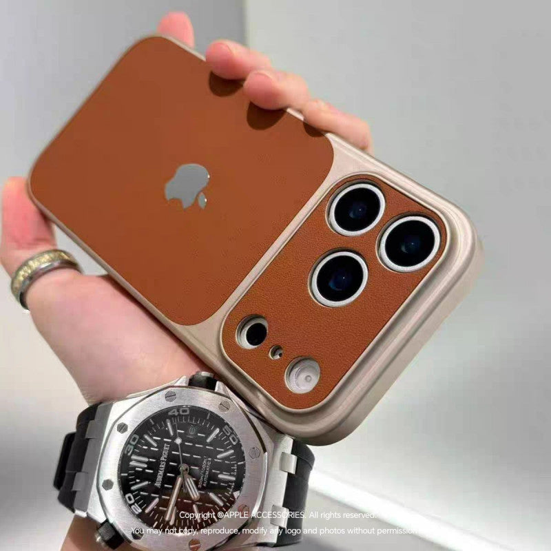 Minimal Aura Leather Finish Case