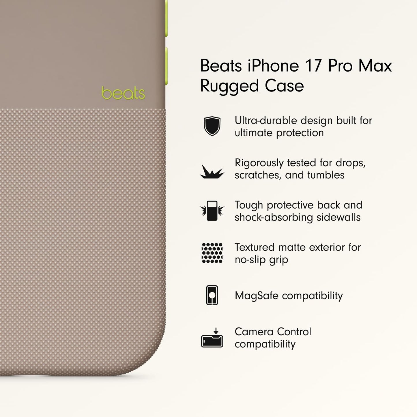 Rugged Case with MagSafe and Camera Control