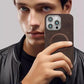 Classic Vintage Leather Magnetic Case for iPhone Series
