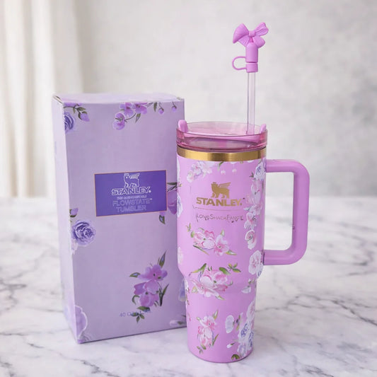 THE STANLEY X LoveShackFancy Flowstate Quencher
