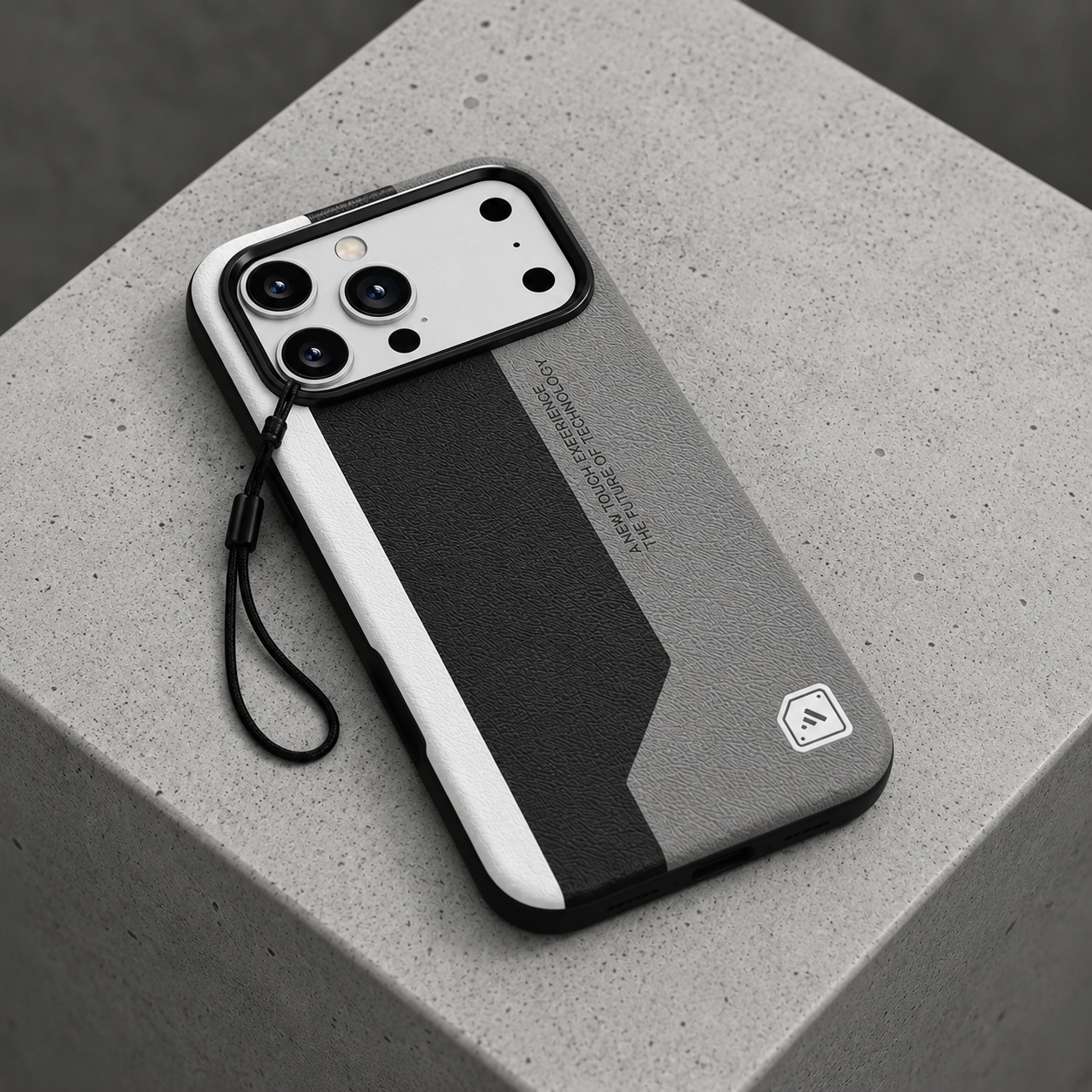 Premium Dual-Tone Shockproof Leather Texture Phone Case