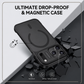 Luxury Frameless Matte Magnetic Phone Case for iPhone 17 16