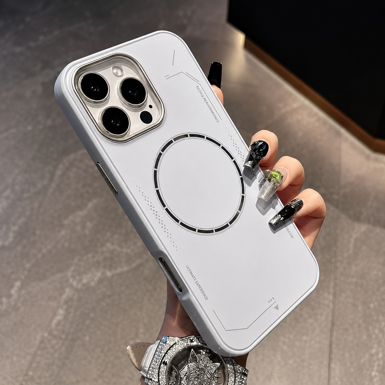 Slim Magnetic Ring for iPhone Series Cover Shockproof Magnet Case