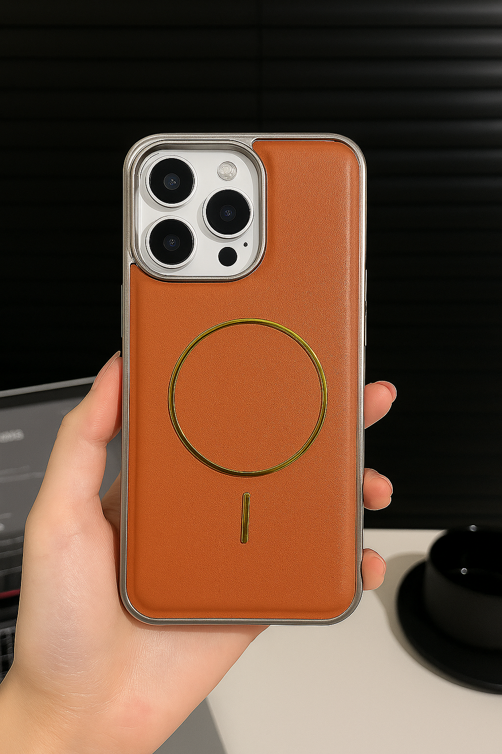 Leather Magnetic Phone Case for iPhone Series