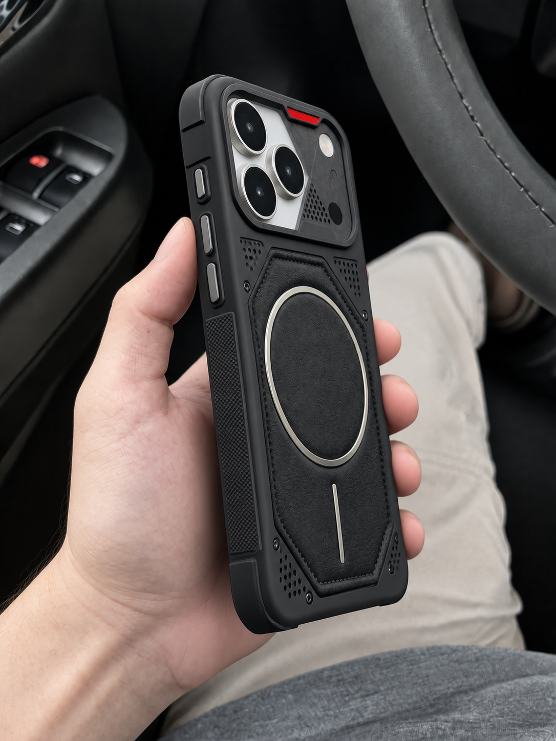 Rugged MagSafe Armor Case – Black