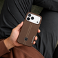 Luxury Leather Mercedes AMG iPhone Case