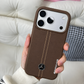 Luxury Leather Mercedes AMG iPhone Case