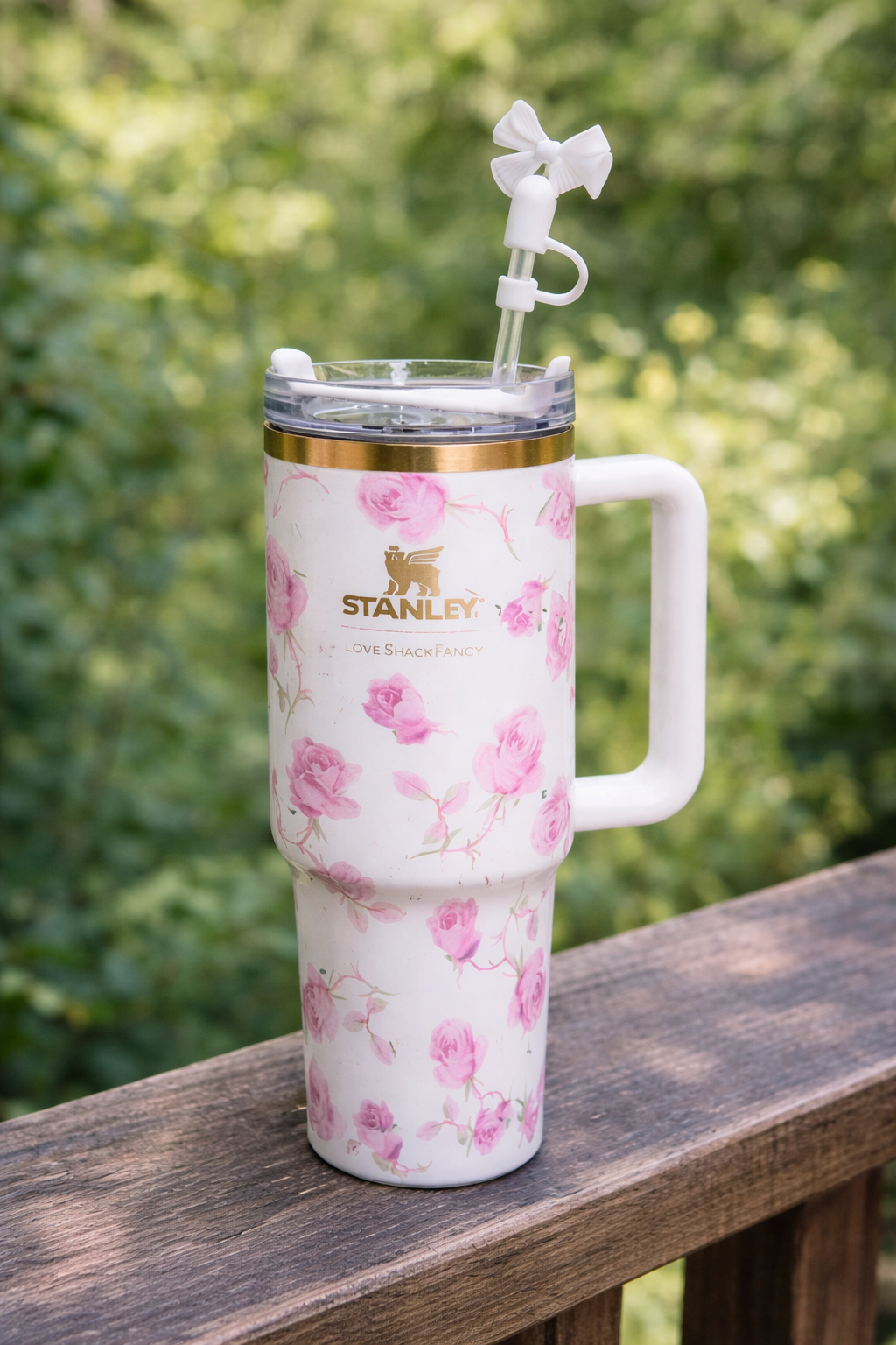 THE STANLEY X LoveShackFancy Flowstate Quencher