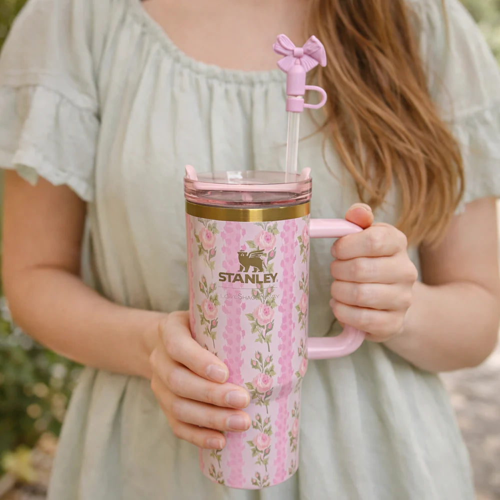 THE STANLEY X LoveShackFancy Flowstate Quencher