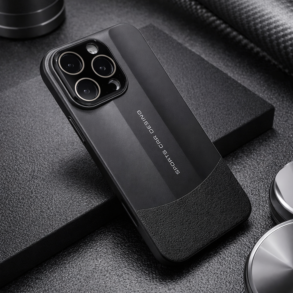 Ultra Slim Phone Case Blade Warrior With Blade Camera Cover PC Hard Phone Cover for iPhone Series