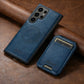 Ultra Wireless Charge 2 in 1 Leather case Wallet Cover for Samsung S Series