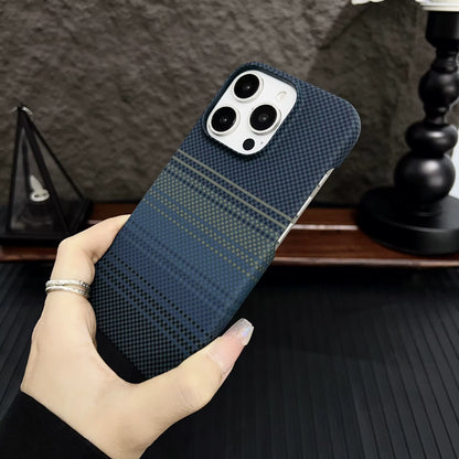 Luxury Carbon Fiber Textured Magnetic for iPhone Series