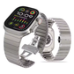 Titanium Bamboo Stainless Steel Detachable Band Man Watch Metal Strap for apple Watch