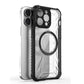 Anti Yellow Clear Bumper Phone Case With Magnet Transparent Armor Phone Case for iphone