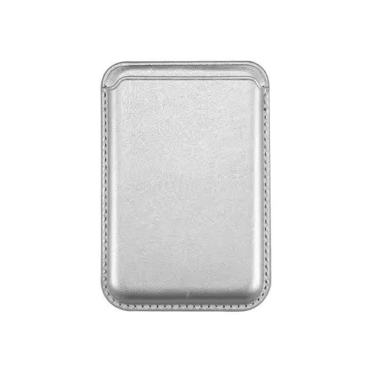 Strong magnet high quality anti-scratched PU leather phone card holder Purse