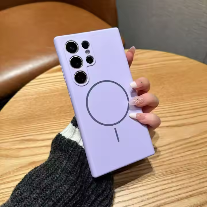 Soft Flexible TPU Shockproof Protective Glossy Soft Mag-Safe for Samsung S Series