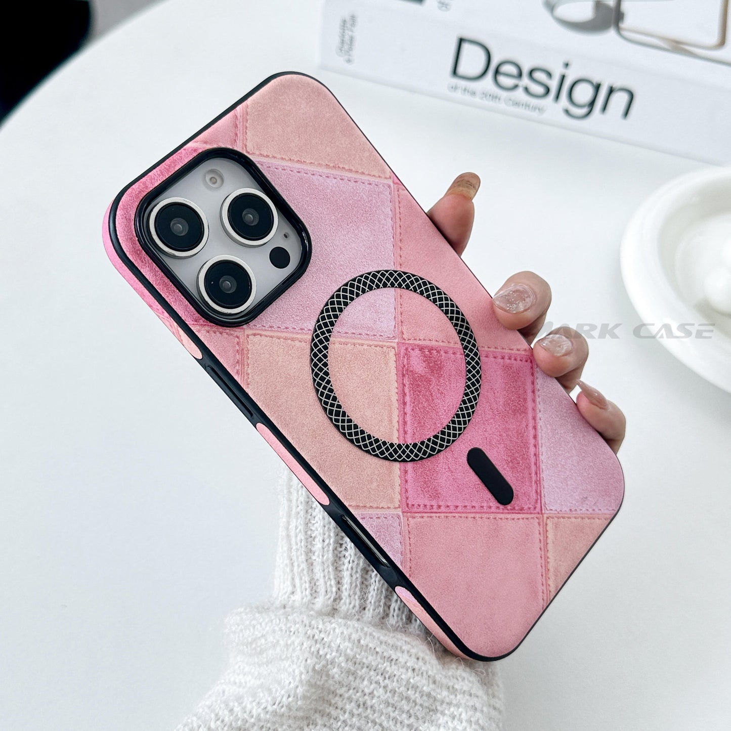 CarbonCraft Magnetic Leather Cover