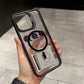 Camera Stand Bracket Magnetic Phone Case with  Lens Protection for iPhone