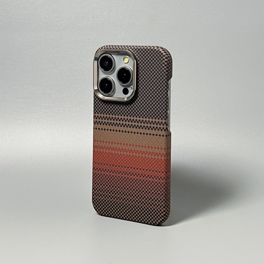Luxury Carbon Fiber Textured Magnetic for iPhone Series