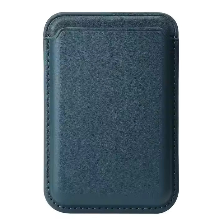 Strong magnet high quality anti-scratched PU leather phone card holder Purse