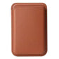 Strong magnet high quality anti-scratched PU leather phone card holder Purse