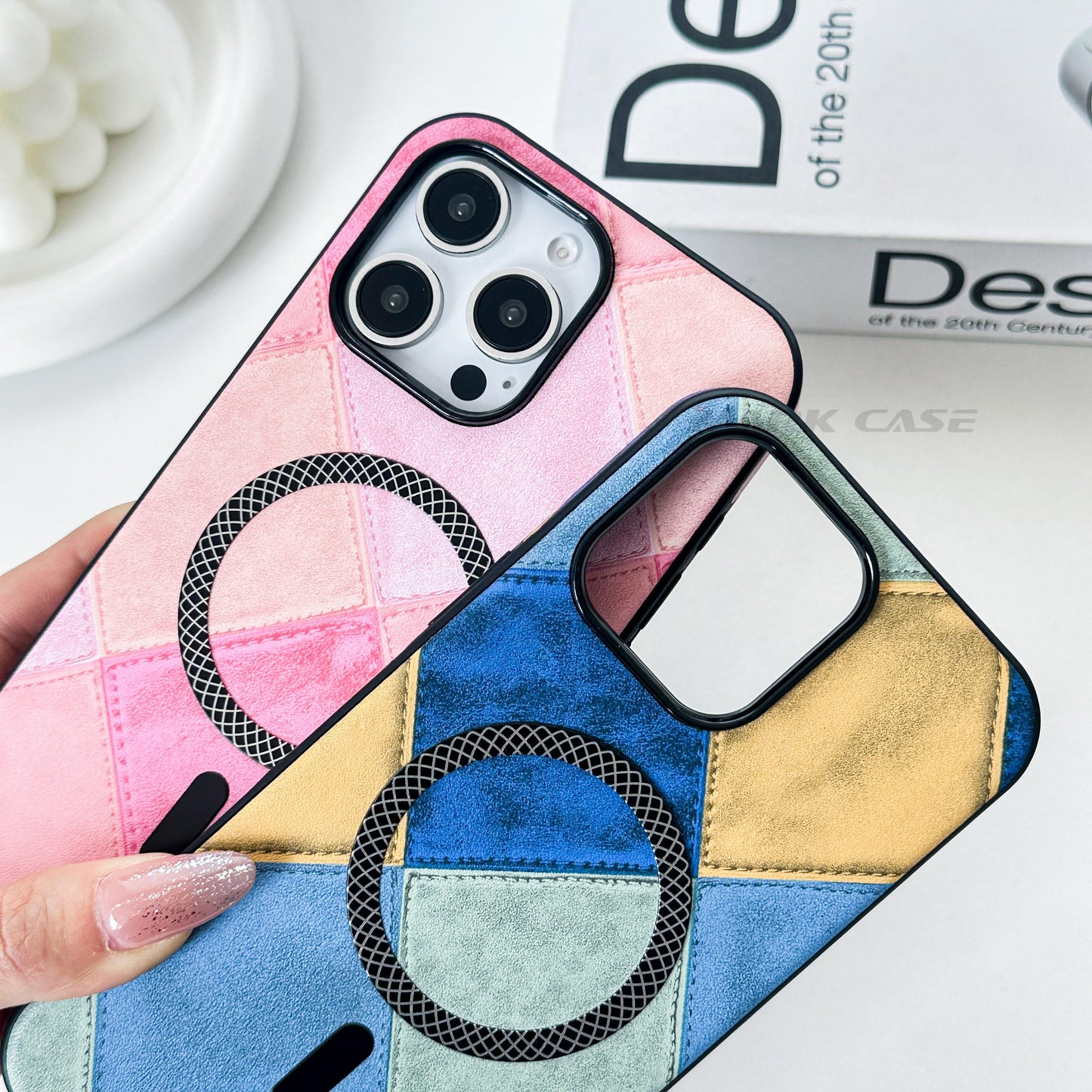 CarbonCraft Magnetic Leather Cover