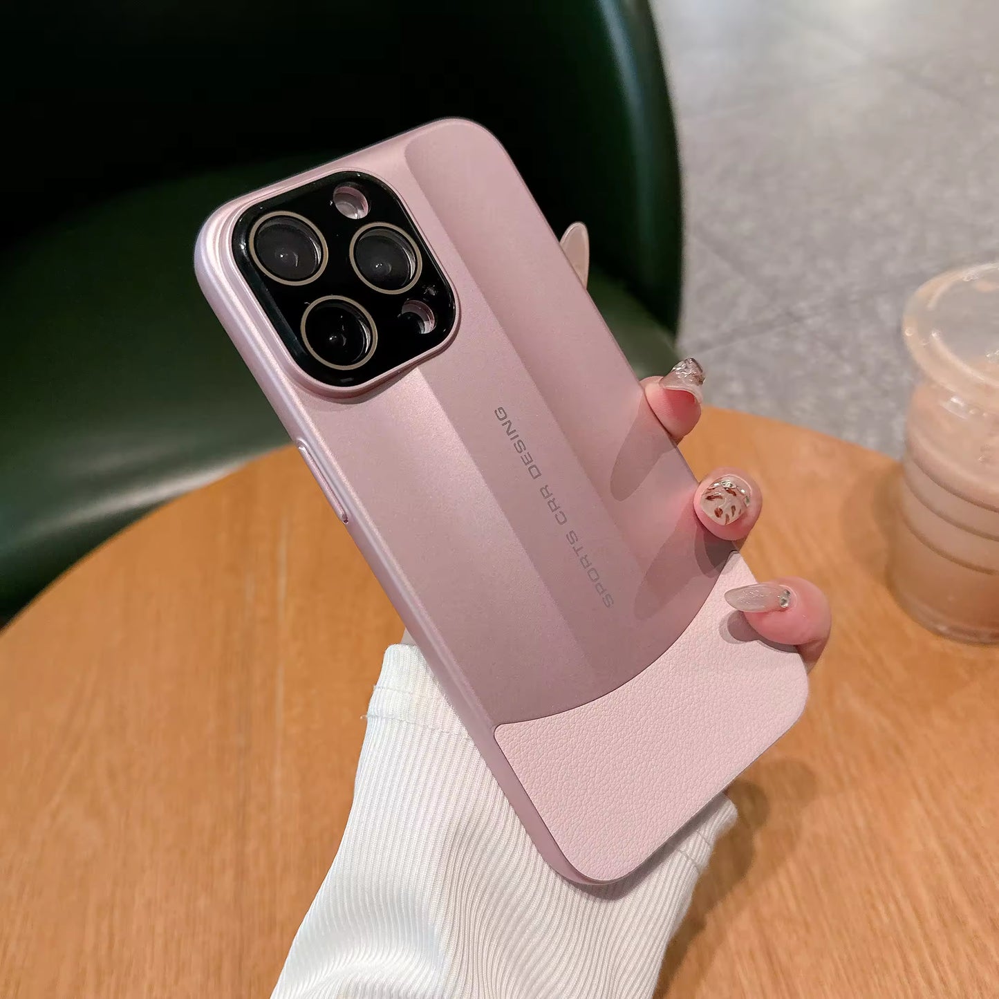 Ultra Slim Phone Case Blade Warrior With Blade Camera Cover PC Hard Phone Cover for iPhone Series