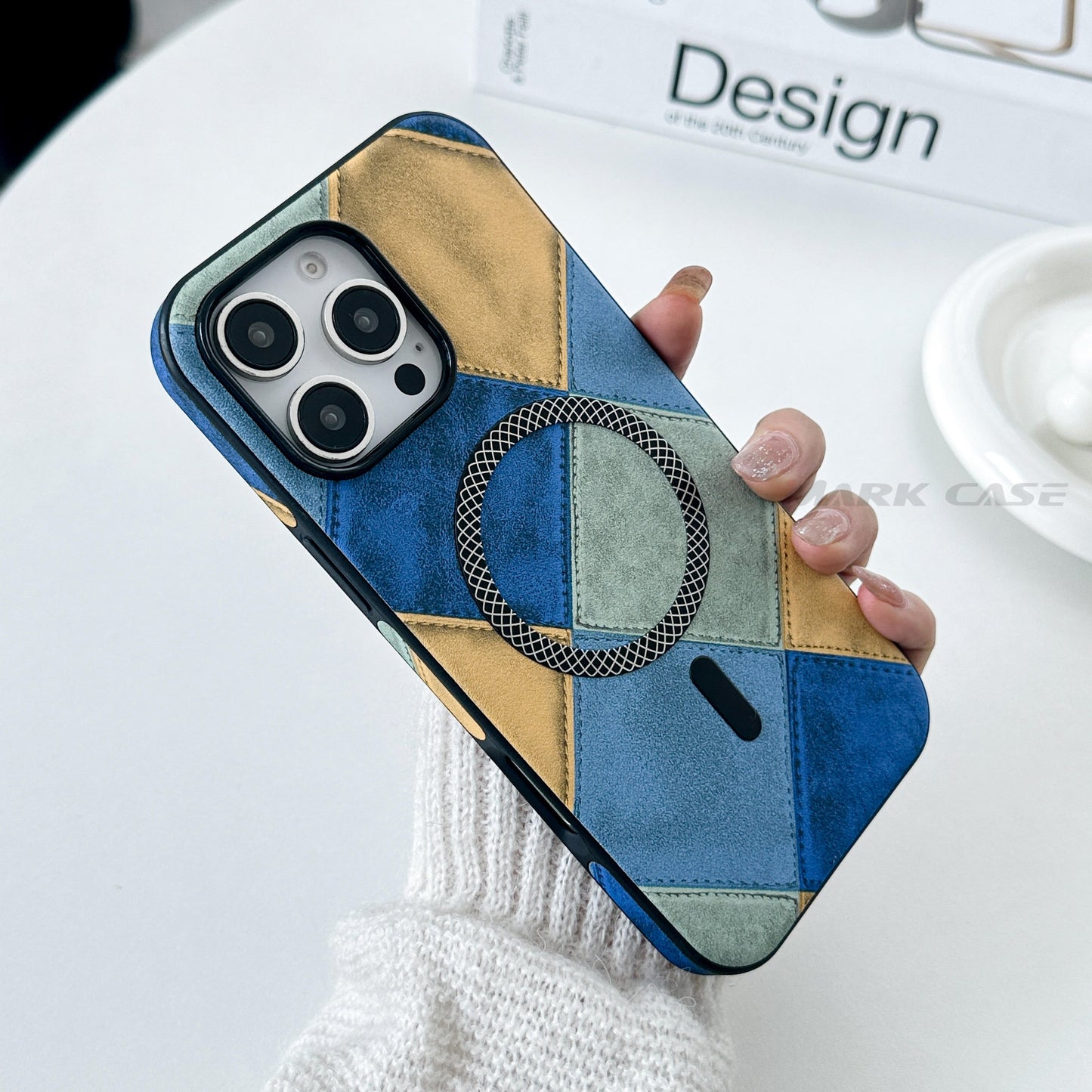 CarbonCraft Magnetic Leather Cover