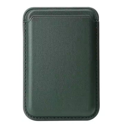 Strong magnet high quality anti-scratched PU leather phone card holder Purse