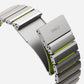Luxury Titanium Dual Layer Silicone Magnetic Link Bands for Apple Watch