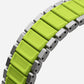Luxury Titanium Dual Layer Silicone Magnetic Link Bands for Apple Watch