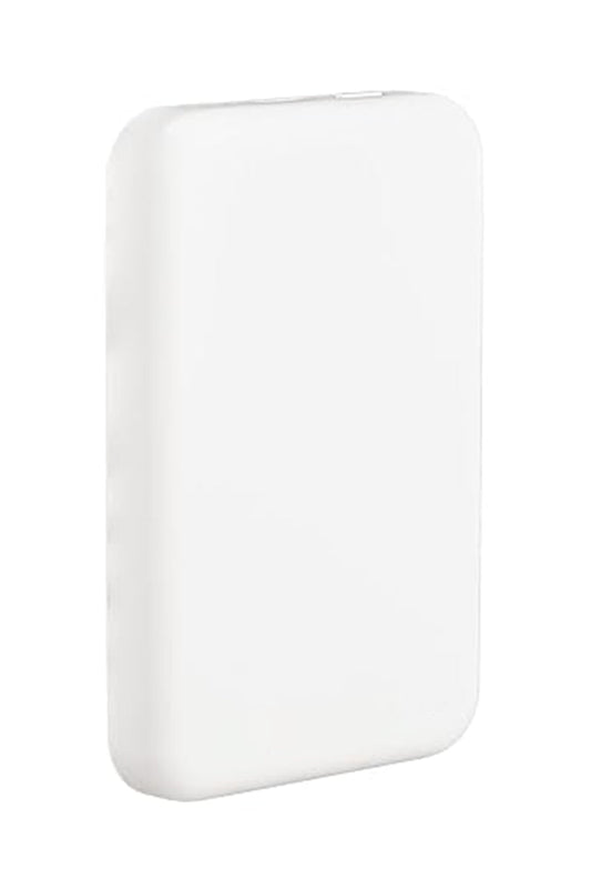 Portable Magnetic Wireless External Charger [15W Fast Charging] Compatible with MagSafe (10000mAh, Magnetic White)