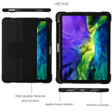 Hybrid Bumper Leather Case for iPad