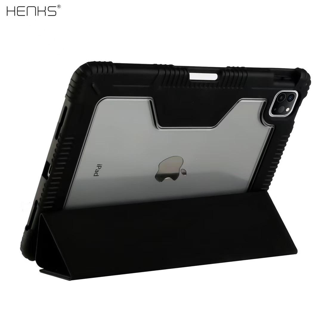 Hybrid Bumper Leather Case for iPad