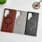 Classic Vintage Leather Magnetic Case for Samsung Series
