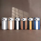 Luxury Aroma Leather Case with Metallic Camera Shield for iPhone Series