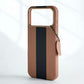 Luxury Aroma Leather Case with Metallic Camera Shield for iPhone Series