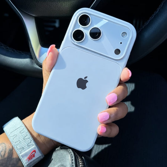 Sky Blue Converter Logo Case For Apple Iphone