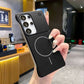 Ultra thin Borderless Magnetic Matte Case For Samsung Series