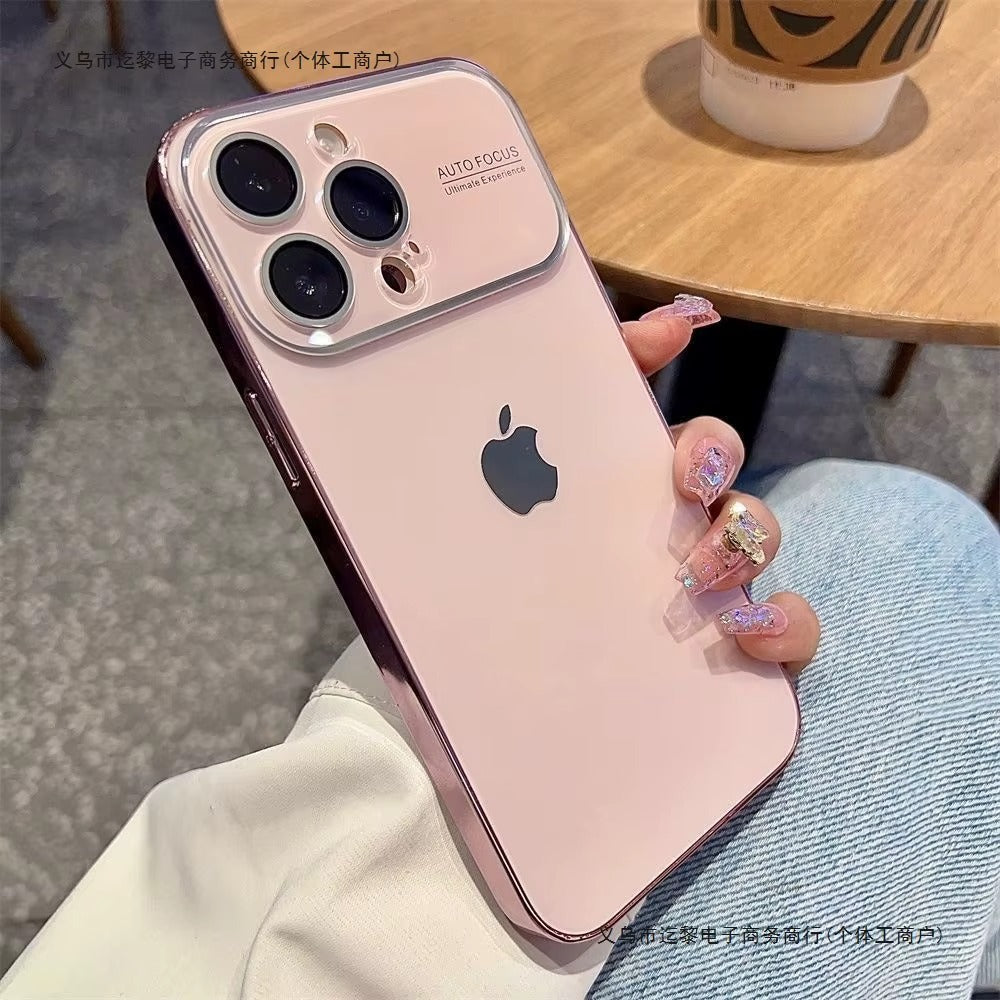 Luxury Autofocus Chromatic Lens Shield Case Cover for iPhone