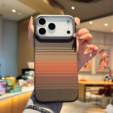 Luxury Carbon Fiber Textured Magnetic for iPhone 16 17 Series