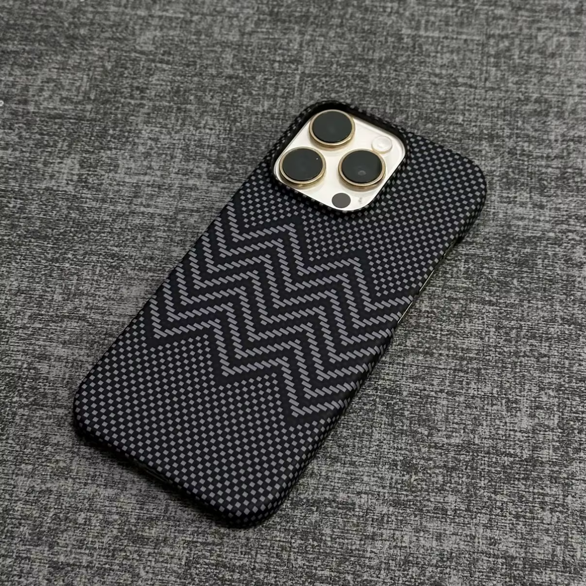 Luxury Carbon Fiber Textured Magnetic for iPhone Series
